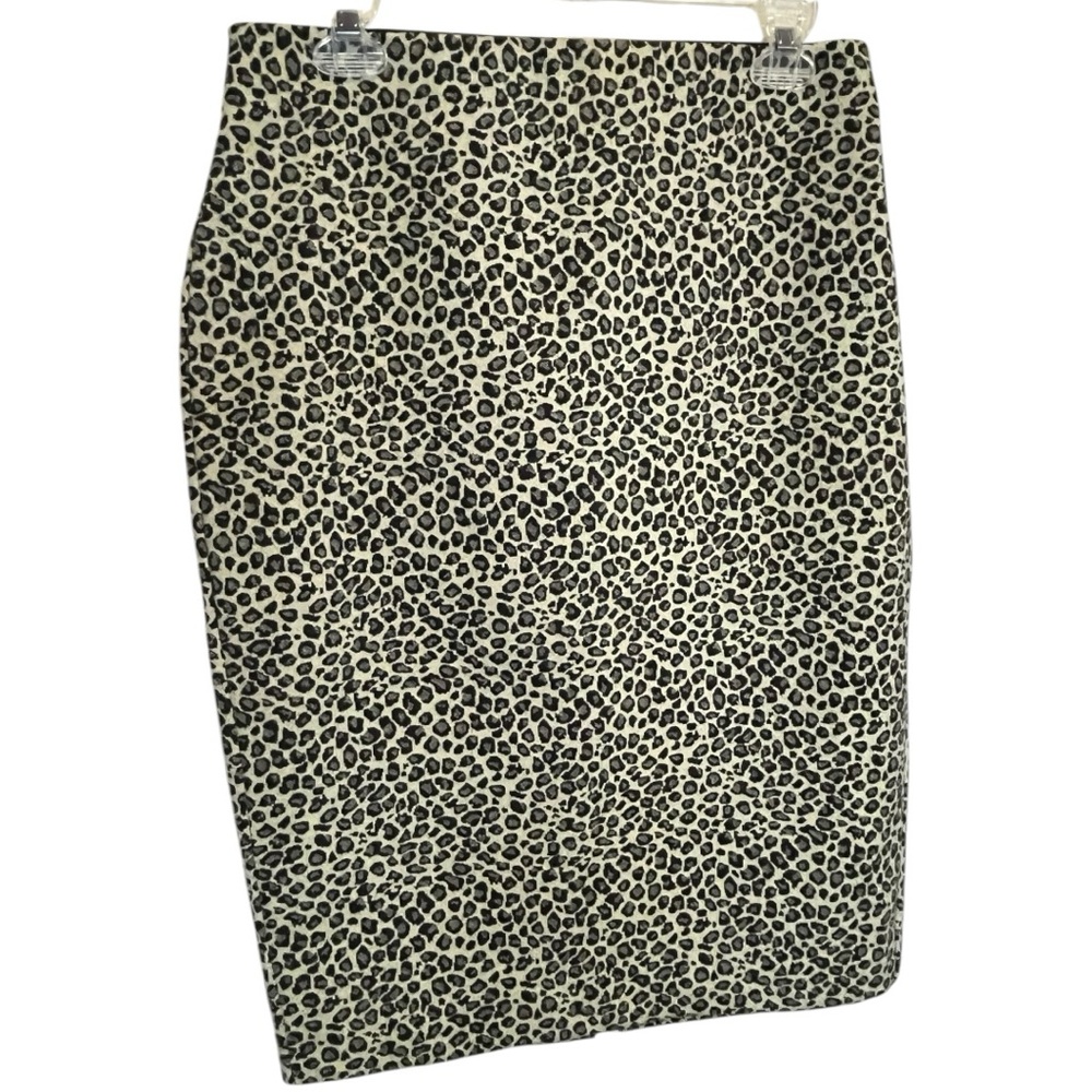 Express Animal Print Pencil Skirt